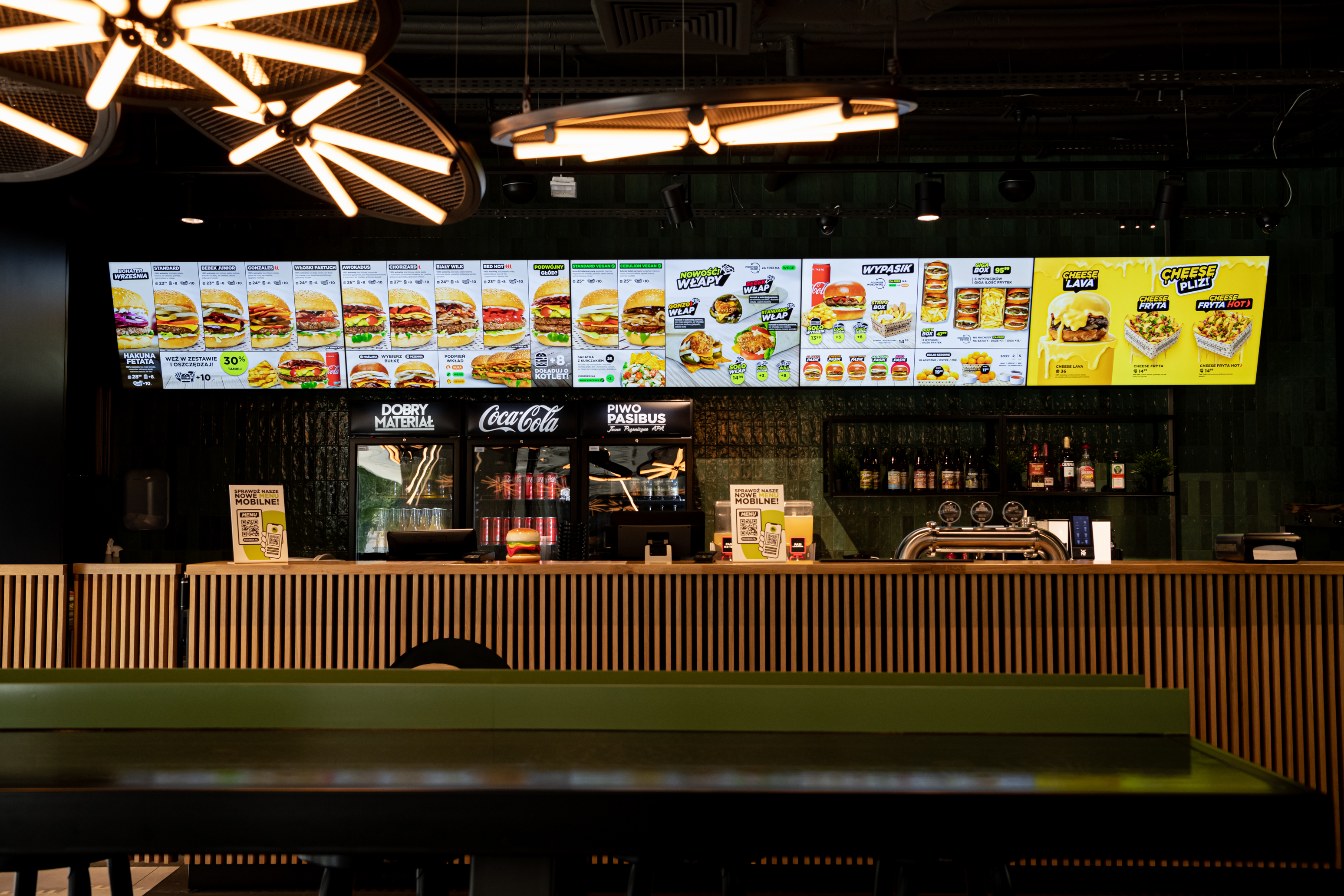 Menu board pasibus